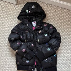 Appaman Black Heart Puffer Jacket